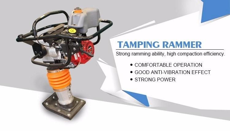 RM80 Robin Eh12 Gasoline Power Vibratory Jack Compactor Rammer