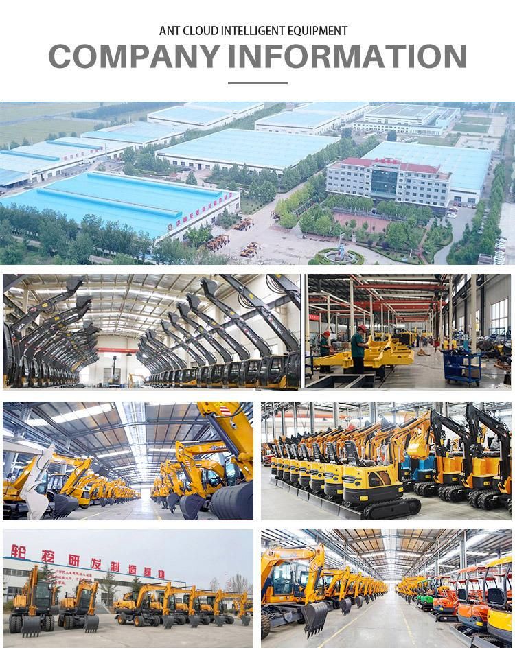 High Quality Low Price Mini Excavator China Earthmoving Machinery 1 Ton Used for Home