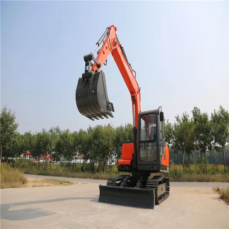 Shanding Brand 7-9ton Crawler Excavator with Yanmar Engine