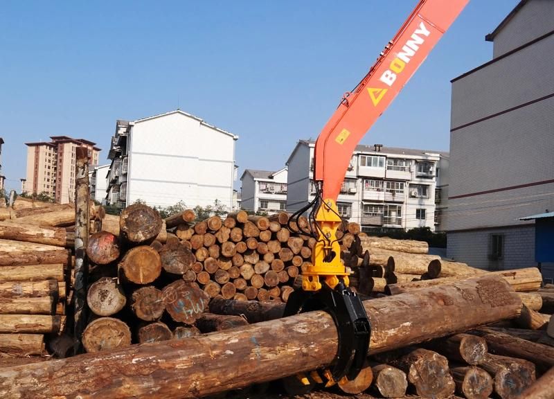 New Wzy43-8c Bonny 43 Ton Hydraulic Material Handler with Rotational Wood Grab