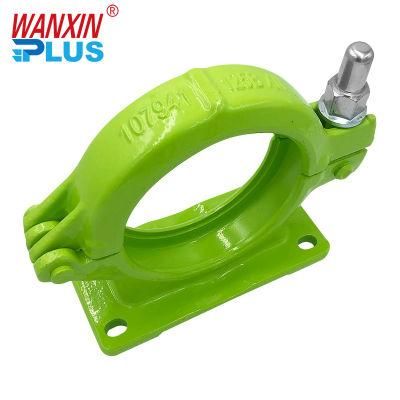 Chinese Manufacturer 1/4 Inch Adjustable Pipe Steel Unistrut Clamps Double Welded Nut Pipe Clamp