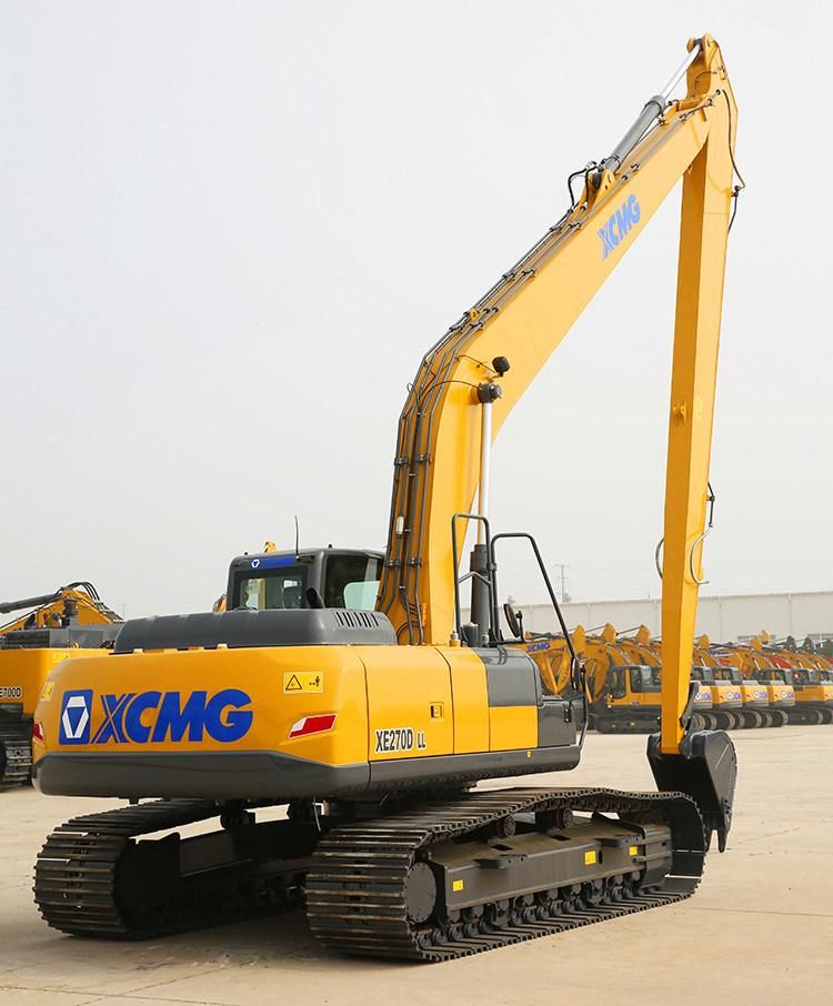 XCMG Official Xe270dll Long Reach Boom Arm Crawler Excavator Price for Sale