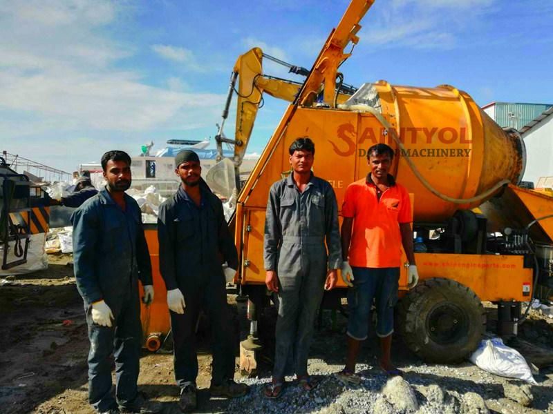 Concrete Pump Ready Mixed Concrete Concrete Mixer with Pump