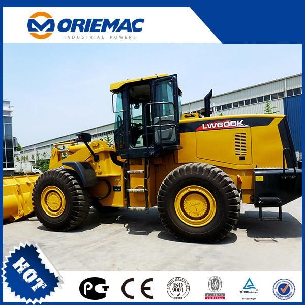 The Philippines 6ton Lw600kn Small Hydraulic Wheel Loader