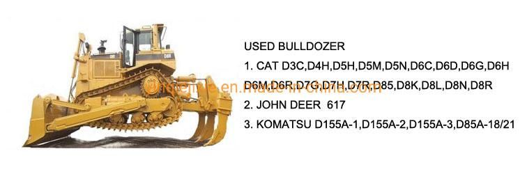 Used Caterpillar D6g Bulldozer with Blade and Ripper, Used Crawler Tractror for Sale