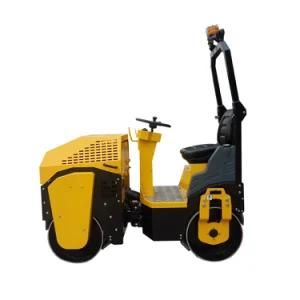 1 Ton Fully Hydraulic Vibratory Road Roller for Construction Site
