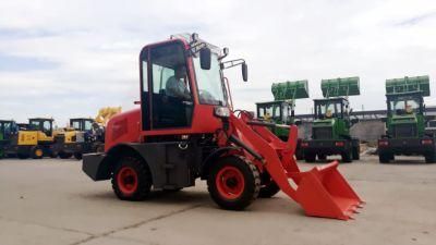 Customized Professional Mini Front End Loader Tractor 2ton Multifunctional Wheel Loader for Sale