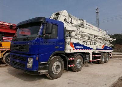 Chinese Manufactured Wet Spraying Type Zoomlion Concrete Pump Truck 47m