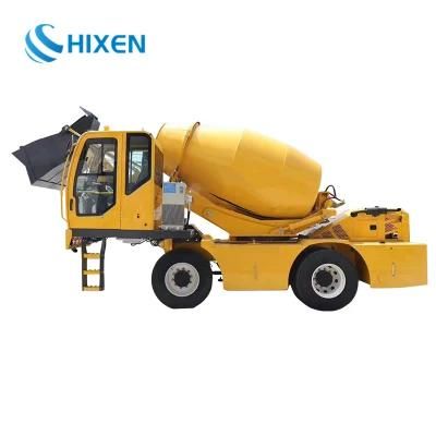 4cbm Self Loading Mixer Truck Mini Mobile Concrete Mixing Plant