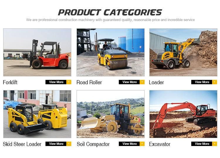 CE Approved Construction Machinery Zl50 Front Wheel Loader
