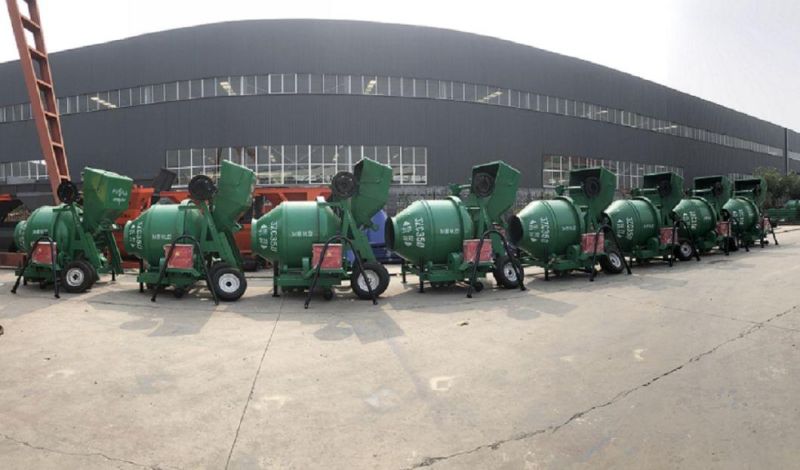 Cheap Price Cement Mixer Concrete Automatic Loading Mixer Cement Diesel Motor Drum Mixer