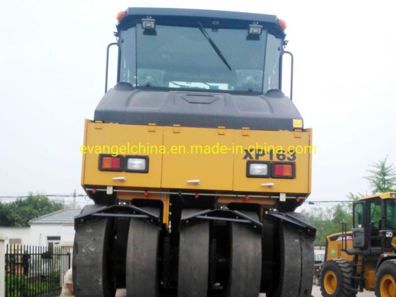 New 16 Ton XP163 Wheeled Road Roller with Pneumatic Rubber Tyre