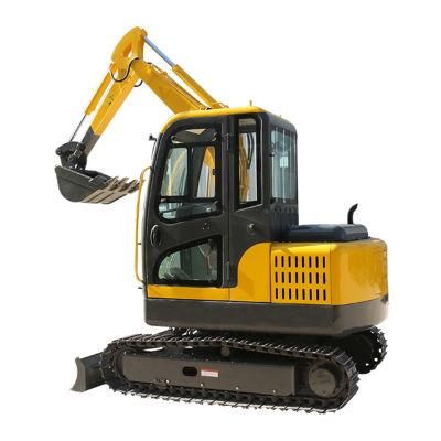 Fw40b Household Trencher Agricultural Small Digging Machine EPA Mini Excavators with Narrow Bucket/Leveling Bucket for Sale