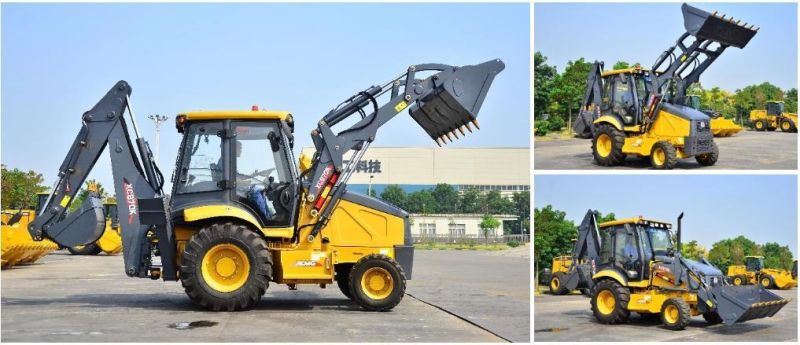 XCMG Xc870K 2.5 Ton New Backhoe China Loader Mini Tractor with Front End Loader and Backhoe for Sale