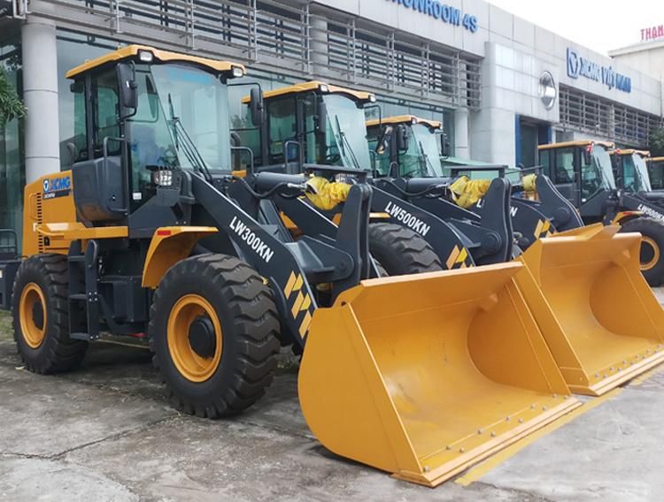 XCMG 3 Ton Small Front Loader Machine Lw300kn Chinese Construction Machinery Wheel Loader Machines for Sale