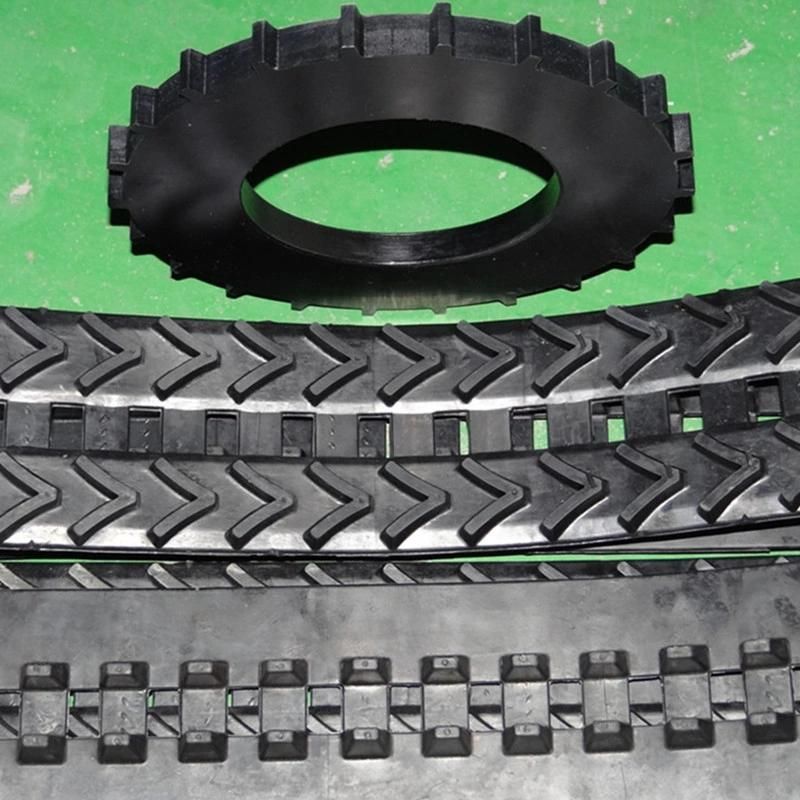 Robot Rubber Track 123X38X60 with Wheel for Robotic
