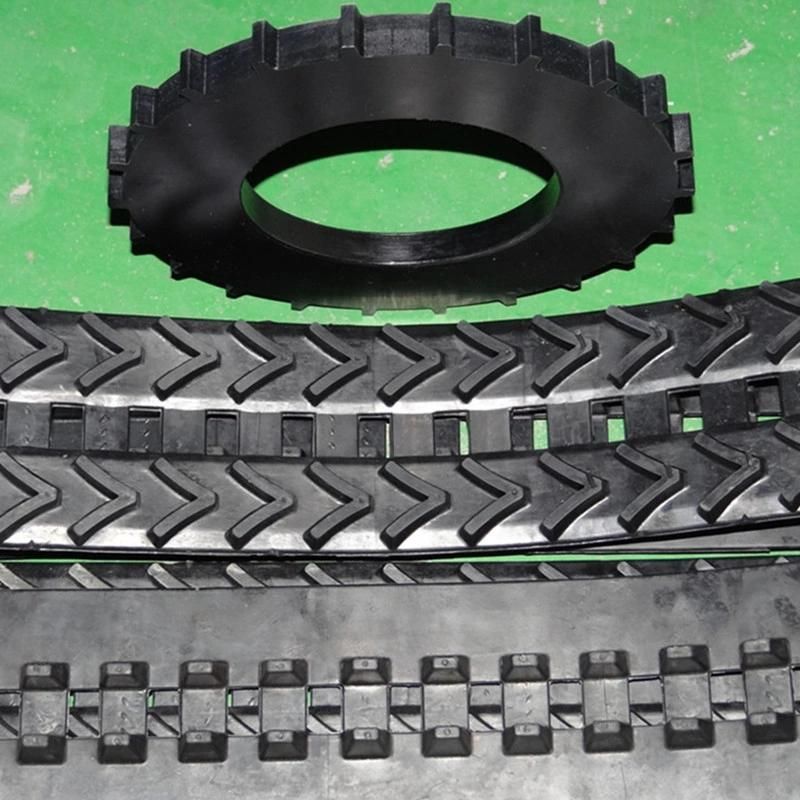 Robot Rubber Track 123X38X60 with Wheel for Robotic