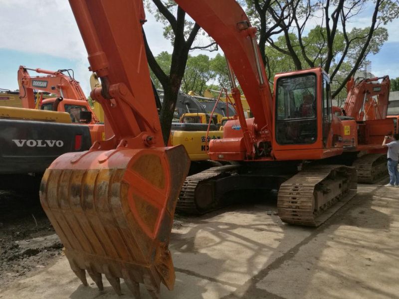20t Doosan Dh220LC-7 Used Doosan Excavator Dh220-7 220lcv