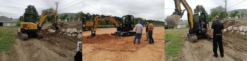 Sany Sy50 5ton Mini Excavator Earth Digging Machinery