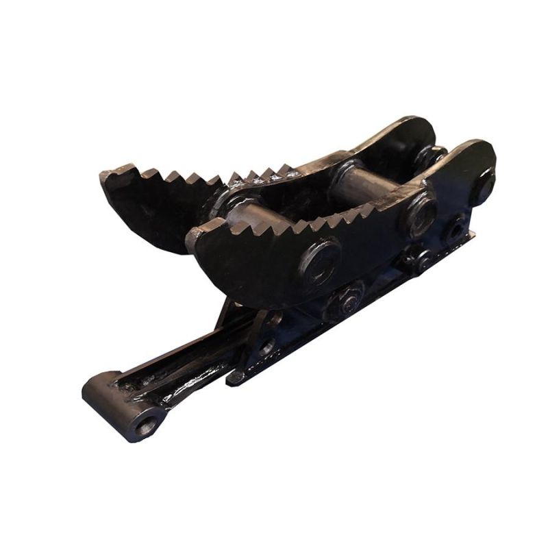 Excavator Attachment with Grab Bucket for Grappling
