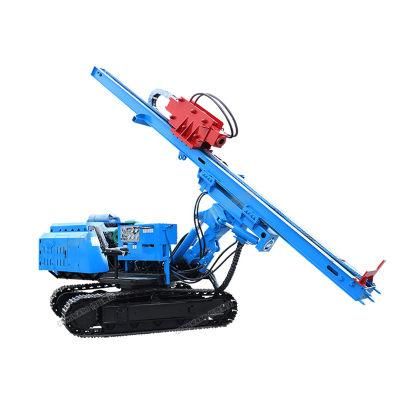 New Type Solar Crawler Hydraulic Photovoltaic Post Pile Driver