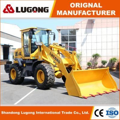 ISO and CE Certificated 2ton 4WD Loaders with Log Grapple for Construction Site