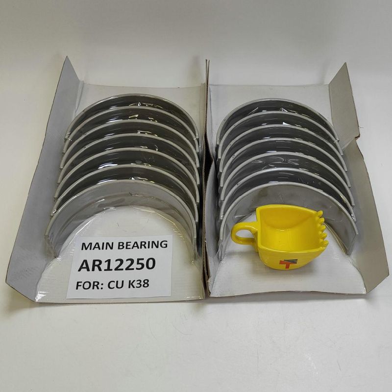 Machinery Engine Main Bearing Ar12250 for Engine K38 Generator Set Spare Parts Ar12251 Ar12252 Ar12253