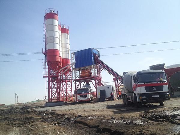 Low Noise Electric Control Concrete Mixing Plant for Concrete Machinery