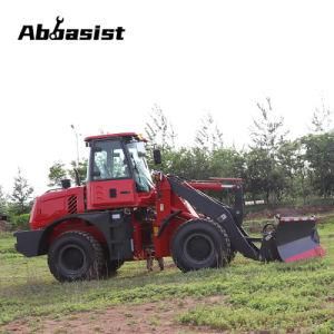 abbasist CE ISO SGS OEM AL20 Hydraulic Arm Diesel Engine Wheel Loader 2t