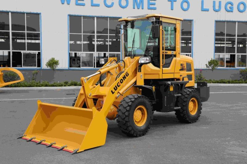 Lugong New Container China Engineering Machinery Municipal 1.8ton Compact Wheel Loader T920