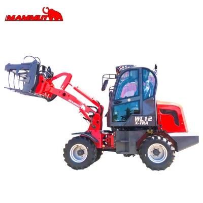 China Mammut 1200kg Avant Mini Small Front End Wheel Loader Radlader Hoflader