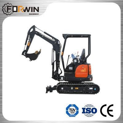 Construction Equipment 2 Ton Small Hydraulic Digger Fw20u Mini Backhoe Crawler Track Excavator