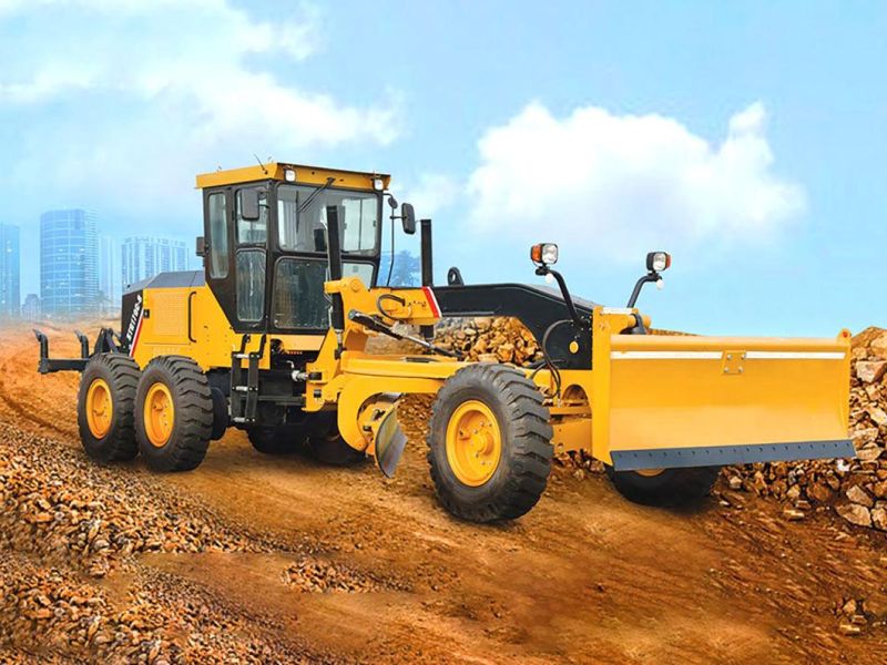Road Machinery Smg200 200HP Motor Grader with Rear Ripper