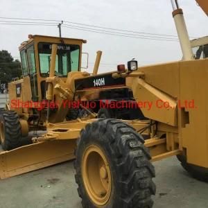 Used Good Quality Motor Grader Cat 140h Original Caterpillar 140 for Sale