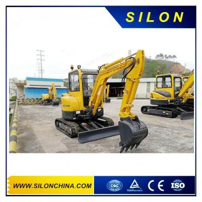 Zero Tail Japan Engine Kubota V2403 42.5HP Yuchai 3.5ton/4 Ton Mini Excavator Yc35sr for Sale