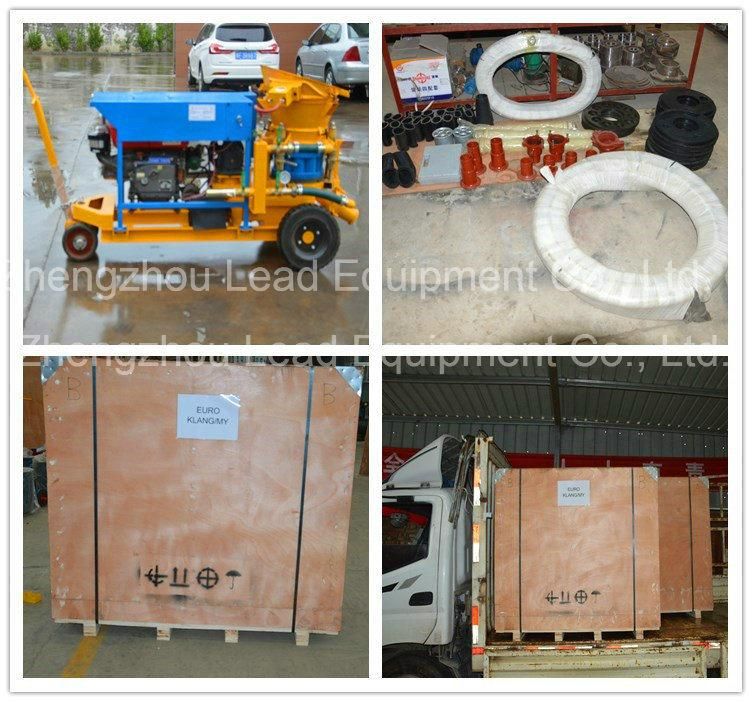 Lz-3 3m3/H Dry Mix Concrete Tunnel Shotcrete Gunite Machine