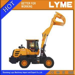 Robust Design 1.6ton Wheel Loader Equipped for Material Handling
