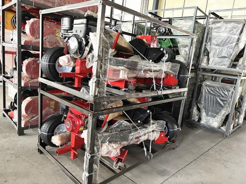 Gas-Powered Premium Hydraulics ATV Backhoe with 9HP Gasoline Engine