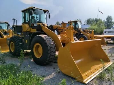 2021 China 5 Ton Wheel Loader Compact Small Wheel Loader with Tipping Cabin