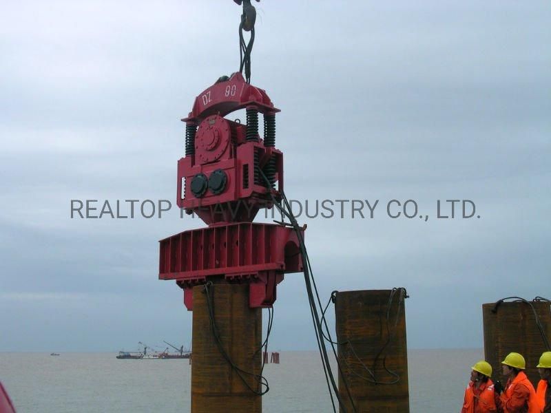 90kw Electric Vibro Pile Hammer for Steel Pipe Pile