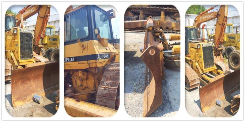 Used Crawler Tractor Caterpillar D4h Bulldozer Construction Machinery