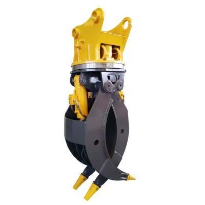 Excavator Hydraulic Wood Grapple Log Grapple