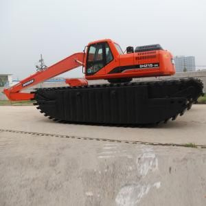 with Floating Pontoons Deep Water Swamp Excavator Jyae-336
