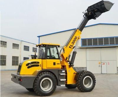 Farm Machinery Telescopic 3000kg Wheel Loader