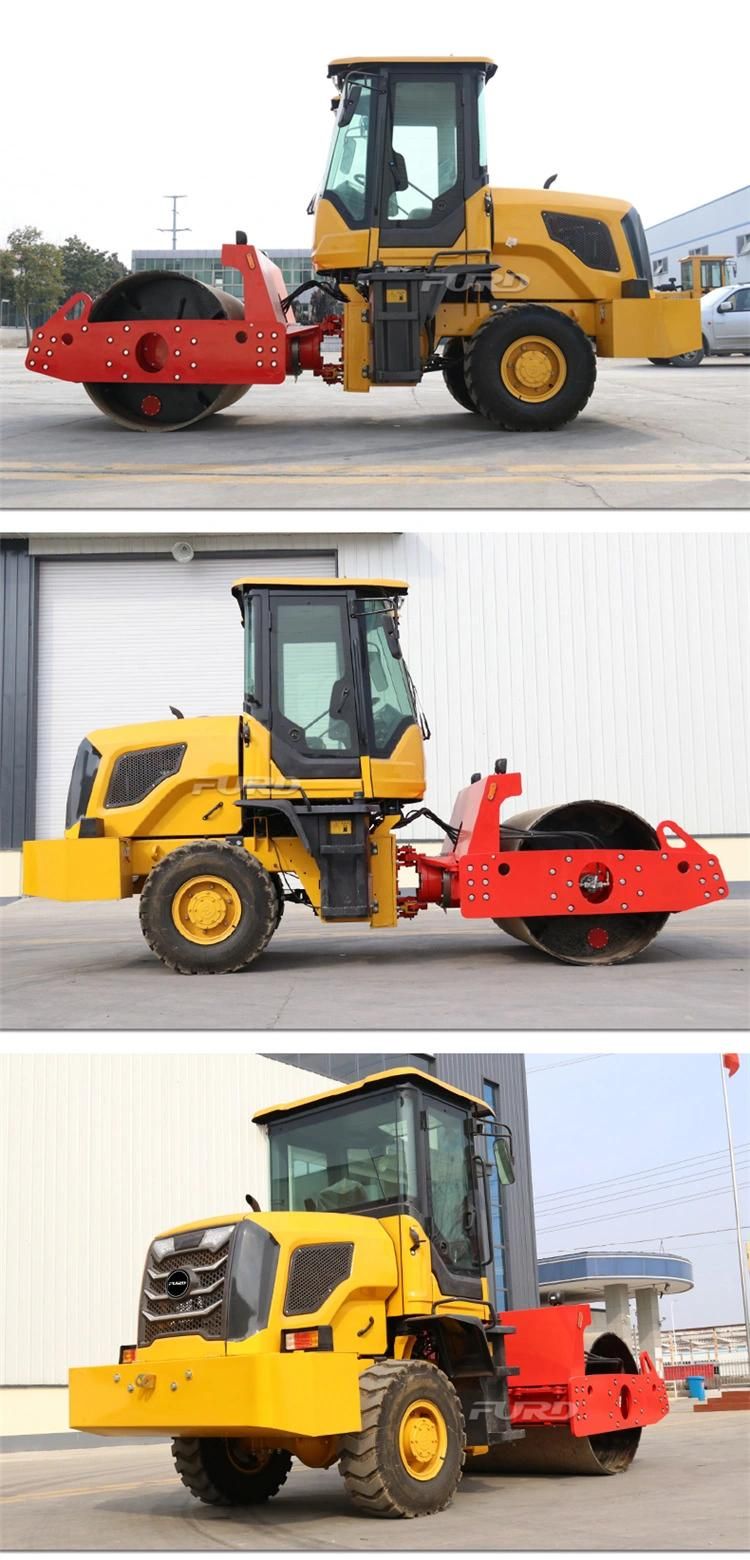 High Efficiency 10ton Exciting Force 8ton Hydraulic Vibration Road Roller