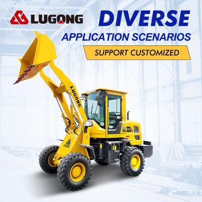 Lugong T920 Underground Mine Ore Shovel Loader Tractor Shovel Loader Brand Wheel Loader