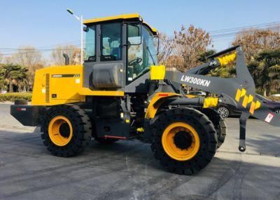 Chinese Top Brand 3 Ton Lw300kn Wheel Loader Hydraulic Pilot Control Loader for Sale
