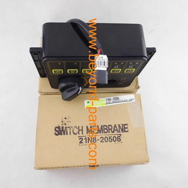 Excavator Electric Parts R-5-7 Membrane Switch Assy 21n8-20506