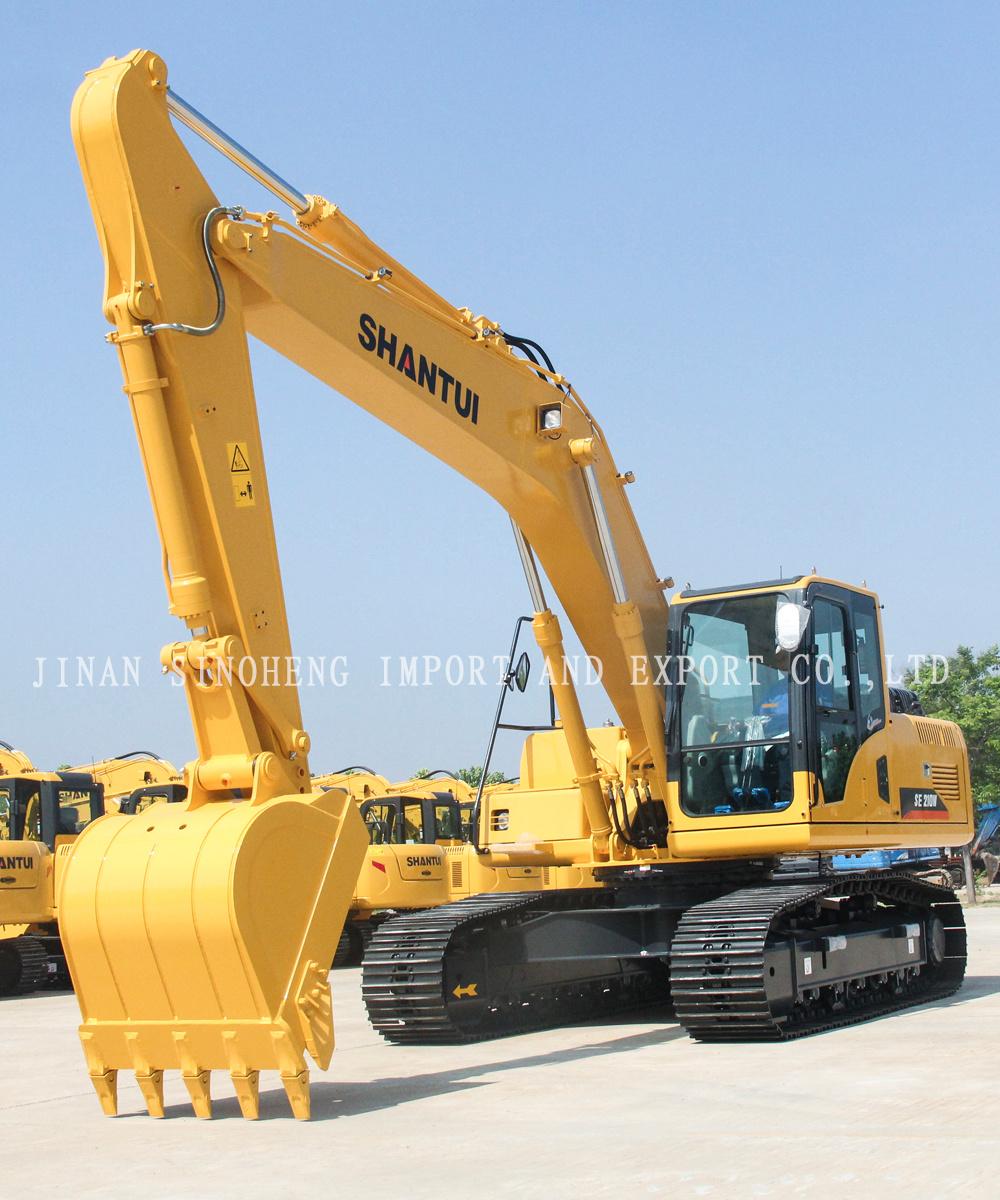 Shantui Good Condition Hydraulic Crawler Excavators Se210W Made in China