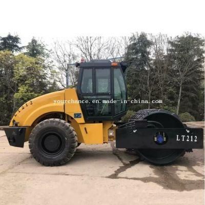 China Compactor Lt212 12 Tons Mechanical Drive Single Drum Vibratory Road Roller with Cabin for Sale